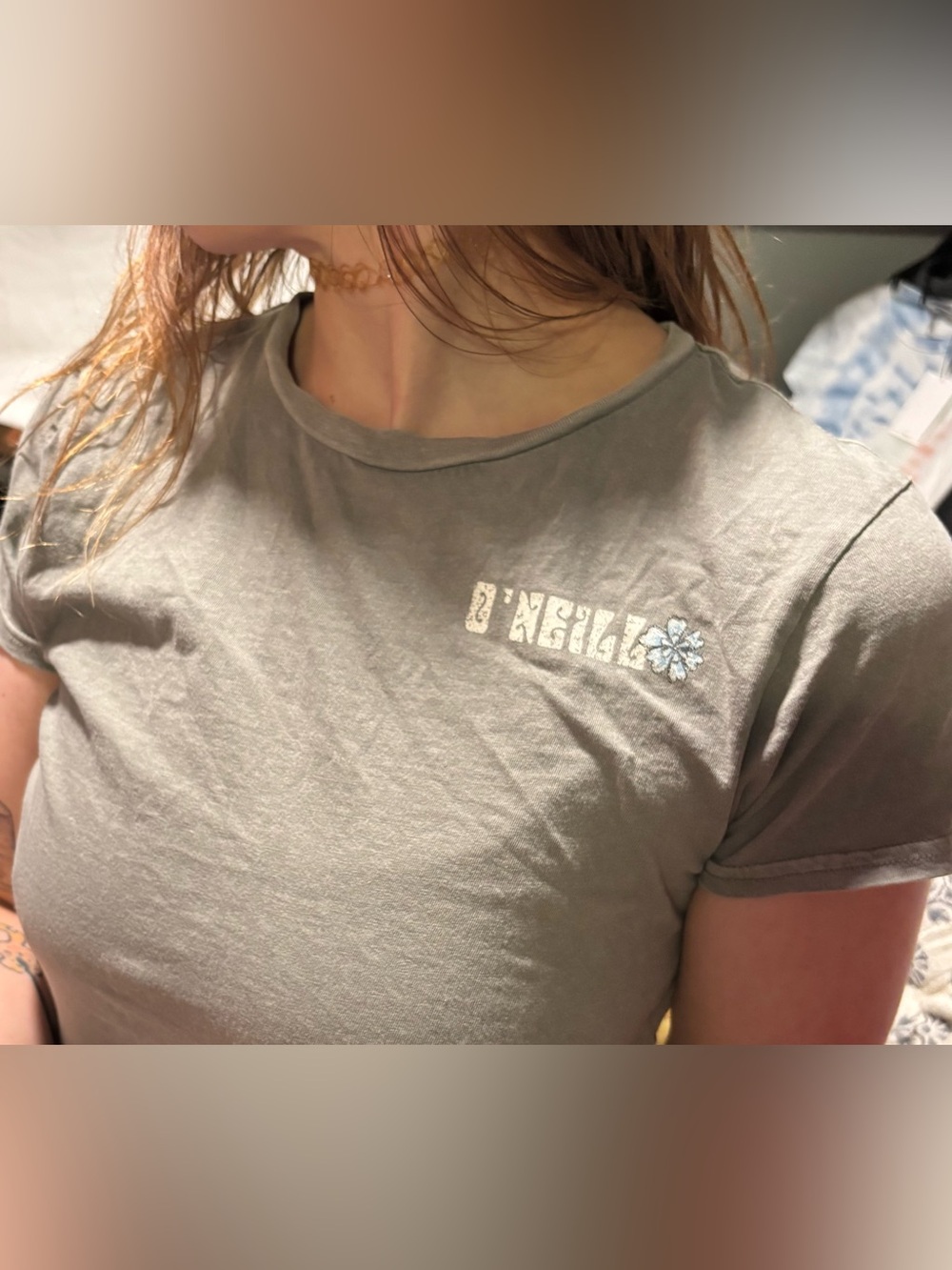 O’Neil cropped graphic tee